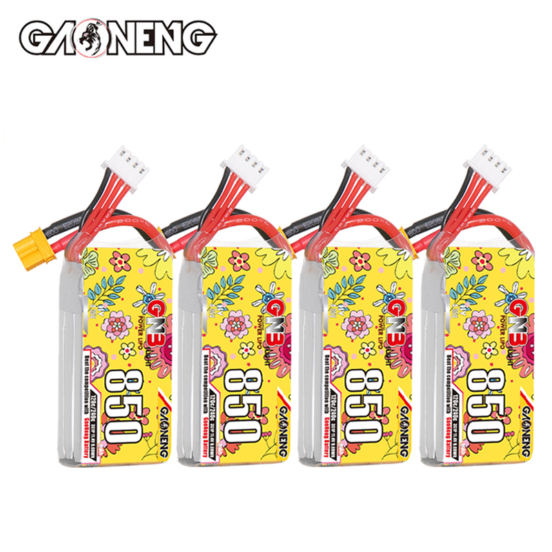 Drone Battery 3S - Yükseltildi GNB 4S 15.2V 850mAh Lipo